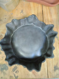 Charcoal Pleated Bowl