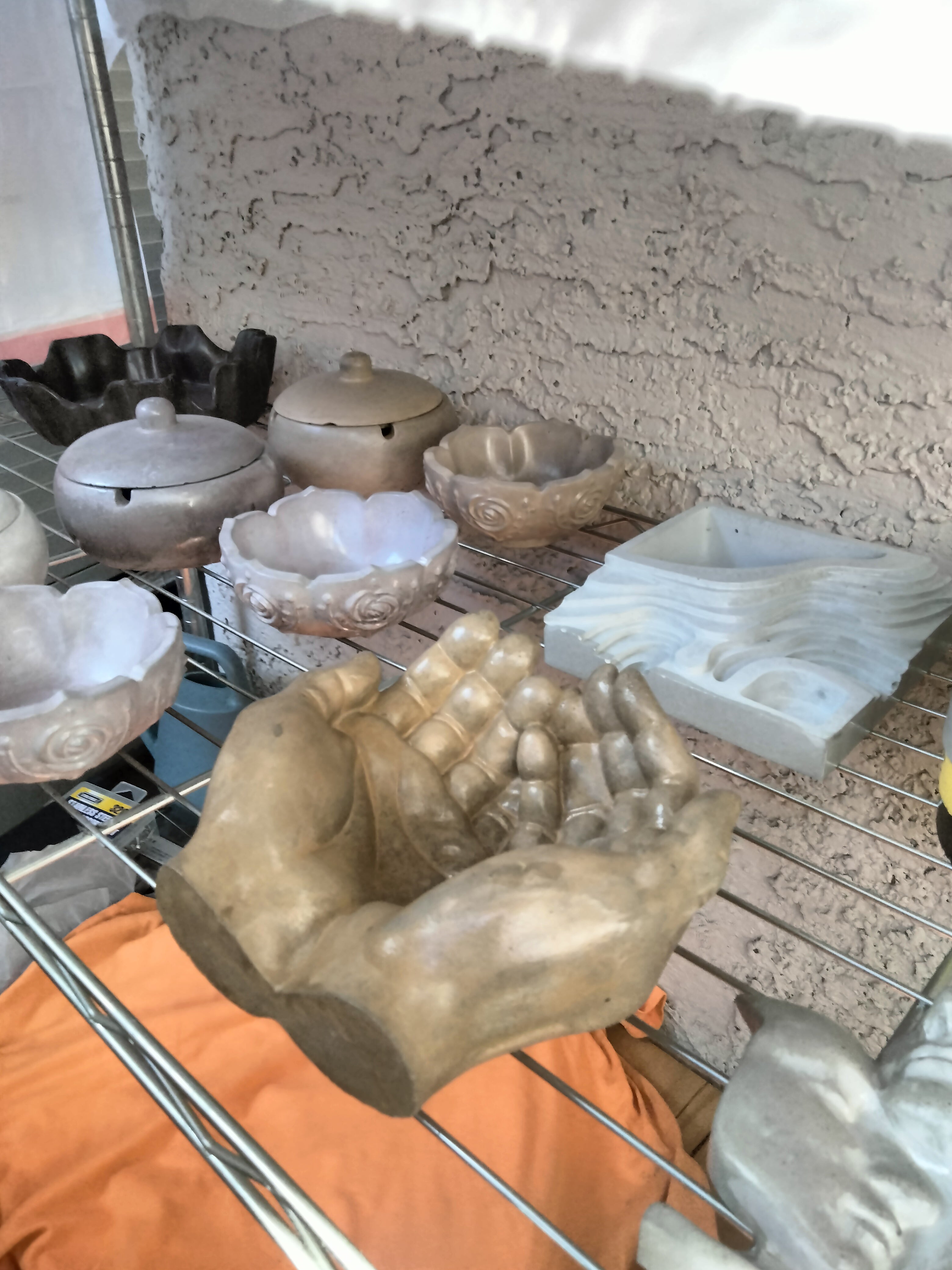 Handcrafted Functional Concrete Art